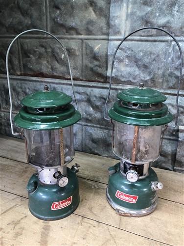 2 Coleman Lantern, 1972 Coleman Model 220H, 1971 Coleman 220F, Vintage  Coleman,