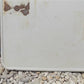 White Porcelain Vintage Table Top Panel, Kitchen Cupboard Hoosier Enamel A25