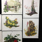 10 Maryrose Wampler Signed Prints, 28x22 Wade Collection Lithograph Plates 1-10