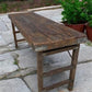 Rustic Folding Table, Vintage Dining Room Table, Kitchen Island, Sofa Table, B83