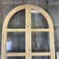 Arched French Double Door (48x96) 3 Pane Glass Door European Styled w Jamb OM6