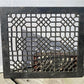 Ornate Art Deco Cast Iron Grate Vintage Wall Floor Fireplace Register Vent A4