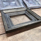 12 Gold Wood 4.5x3.5 Picture Photo Frames with Glass, Art Craft Supplies A