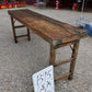 Rustic Folding Table, Vintage Dining Room Table, Kitchen Island, Sofa Table, B95