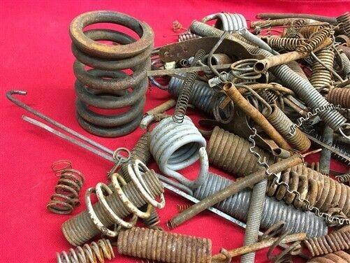 Lot Compression Tension Springs, Spiral Coil Steampunk, Art Craft Supplies g