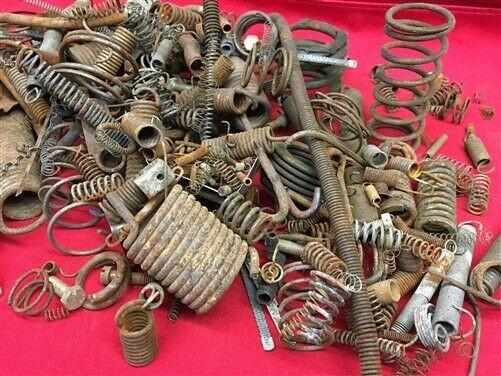 Lot Compression Tension Springs, Spiral Coil Steampunk, Art Craft Supplies g