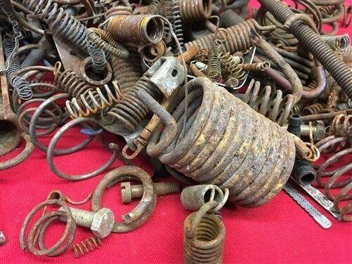 Lot Compression Tension Springs, Spiral Coil Steampunk, Art Craft Supplies g