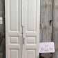 Antique French Double Doors (35.5x94) Raised Panel Doors, European Doors d