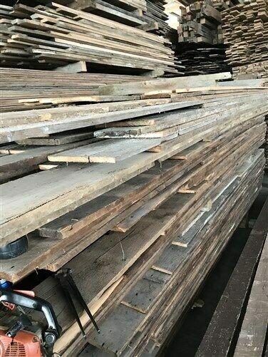 Reclaimed Brown Board Barn Wood Hardwood Pine Wall Siding Panels Lumber Planks z