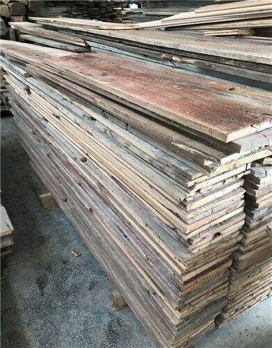 Reclaimed Barn Wood, Boards Lumber Gray Brown, 5.25 sf Get Quote Before Buying x