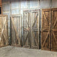 Reclaimed Sliding Barn Wood Door, Amish Handcrafted Red Pine, Farmhouse Door,