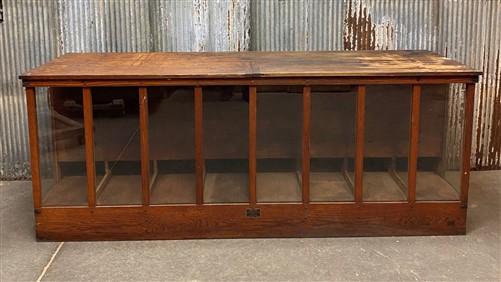 Store Counter, Quick Service Display Case C.M. Dreher Mfg, Seed Candy Cabinet A