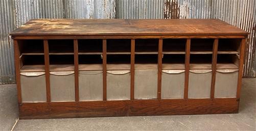 Store Counter, Quick Service Display Case C.M. Dreher Mfg, Seed Candy Cabinet A