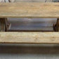 10' Amish Pine Harvest T-Leg Table, Custom Made To Order, Rustic Farmhouse Table