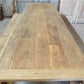 10' Amish Pine Harvest T-Leg Table, Custom Made To Order, Rustic Farmhouse Table