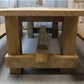 10' Amish Pine Harvest 4 Leg Table, Custom Made to Order, Rustic Farmhouse Table