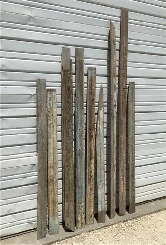 Reclaimed Wainscoting Bead Board Pieces, Architectural Salvage Vintage a6,