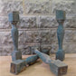 4 Balusters Green Wood Architectural Salvage Spindles Porch Post House Trim S,