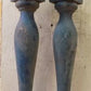 4 Balusters Green Wood Architectural Salvage Spindles Porch Post House Trim U,