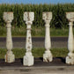 4 Balusters White Vintage Wood, Architectural Salvage, Porch Post House Trim A28