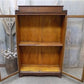 Oak Bookcase Glass Doors, China Cabinet Display Case, Curio Cabinet Showcase,