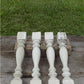 4 Balusters Painted Wood Architectural Salvage Spindles Porch House Trim A5,