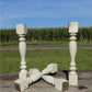 4 Balusters Painted Wood Architectural Salvage Spindles Porch House Trim A4,
