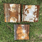 6 Ceiling Tin Panels, Vintage Reclaimed Molding, Architectural Salvage A1