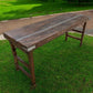 Rustic Folding Table, Vintage Dining Room Table, Kitchen Island, Sofa Table, B72