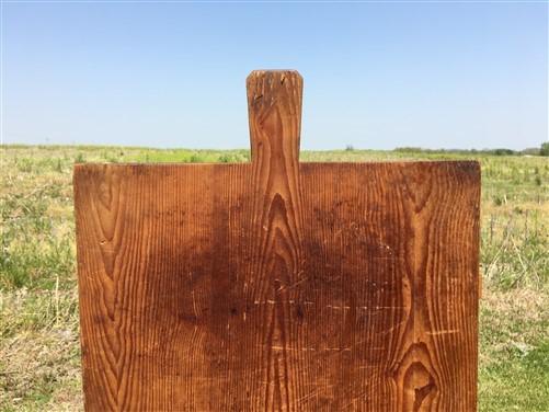 XL Vintage French Bread Board, Rectangle Bread Board, Wood Cutting Board A10