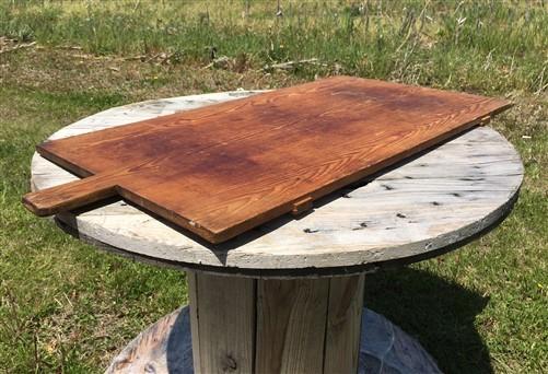 XL Vintage French Bread Board, Rectangle Bread Board, Wood Cutting Board A10