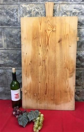 Large Vintage French Bread Board, Rectangle Bread Board, Wood Cutting Board G37,