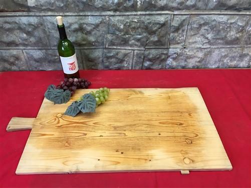 Large Vintage French Bread Board, Rectangle Bread Board, Wood Cutting Board G37,