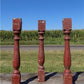 3 Balusters Painted Wood Architectural Salvage Spindles Porch House Trim A34,