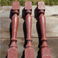 3 Balusters Painted Wood Architectural Salvage Spindles Porch House Trim A34,