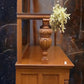 Oak Sideboard Buffet Vintage Dining Room Table Server Mirror, Cupboard Dresser