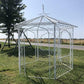 Hexagon Metal Gazebo, Backyard Gazebo, Garden Pergola, Outdoor Patio, Arbor A