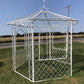 Hexagon Metal Gazebo, Backyard Gazebo, Garden Pergola, Outdoor Patio, Arbor A