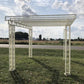 Metal Pergola, Flat Top Gazebo, Backyard Gazebo, Outdoor Patio, Garden Arbor