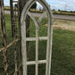 Light American Gothic Style Wood Window Frame, Arched Farmhouse Window Frame,