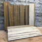 Wood Trim Pieces, Architectural Salvage, Reclaimed Vintage Wood Baseboard S,