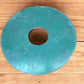 Round Metal Industrial Age Factory Disc, Drill Press Tabletop Steampunk Vintage,