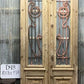 Antique French Double Doors (43x101.5) Iron Wood Doors, European Doors D48