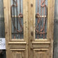 Antique French Double Doors (43x101.5) Iron Wood Doors, European Doors D48