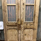 Antique French Double Doors (43x101.5) Iron Wood Doors, European Doors D48