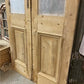 Antique French Double Doors (43x103.5) Wood Iron Doors, European Doors D90