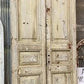 Antique French Double Doors (42x101.5) European Doors, Raised Panel Doors A33