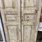 Antique French Double Doors (42x101.5) European Doors, Raised Panel Doors A33