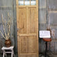 Antique 3 Pane Door (31.5x95) Raised Panel Door, Single Entry Door European L15