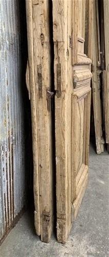 Antique French Double Doors (65x105) European Doors Thick Molding R9